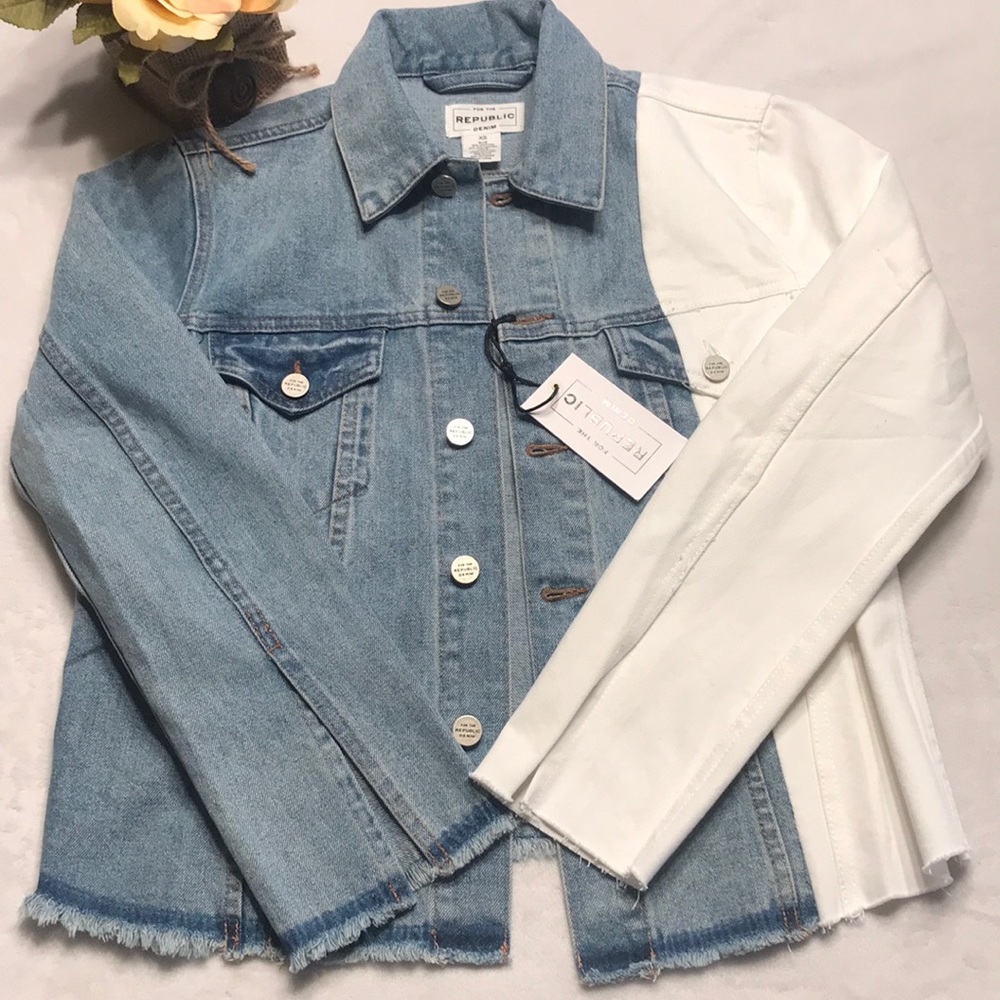 *HP!* oversized denim jacket